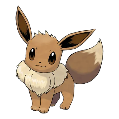 official artwork of eevee